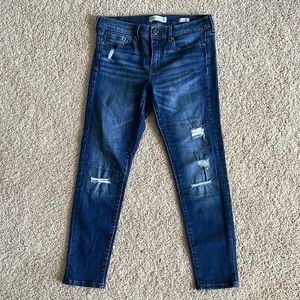 EUC Banana Republic Size 28 Skinny Ankle Premium Denim